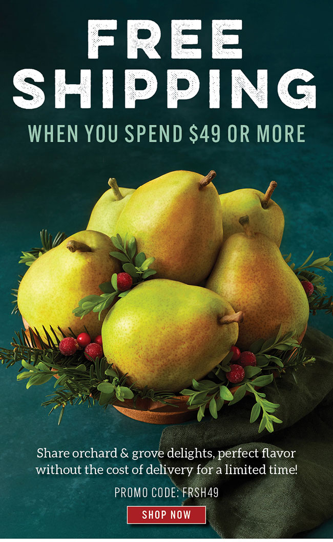 Free Shipping over $49