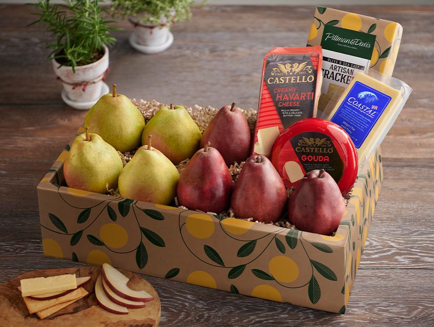 Pears & Artisan Cheeses