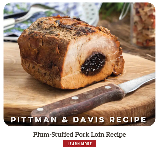 Plum-Stuffed Pork Loin Recipe