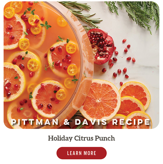 Holiday Citrus Punch Recipe