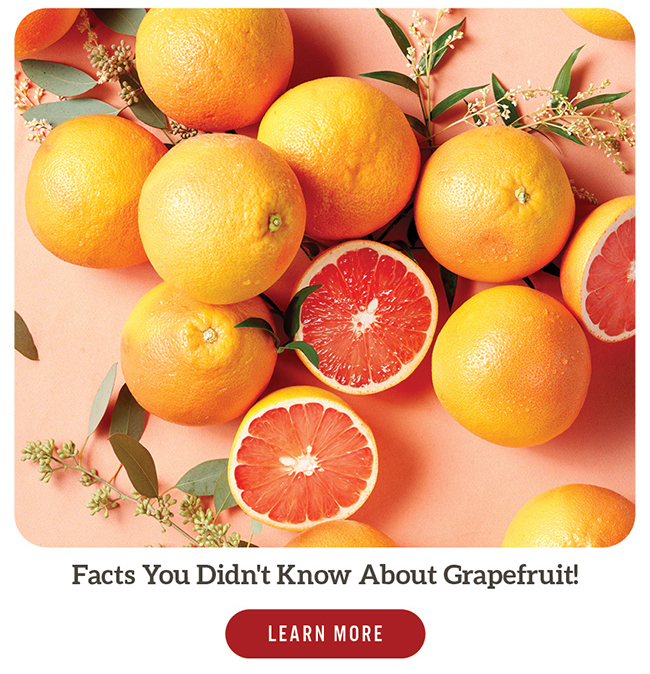 Facts You Didn't Know About Grapefruit!