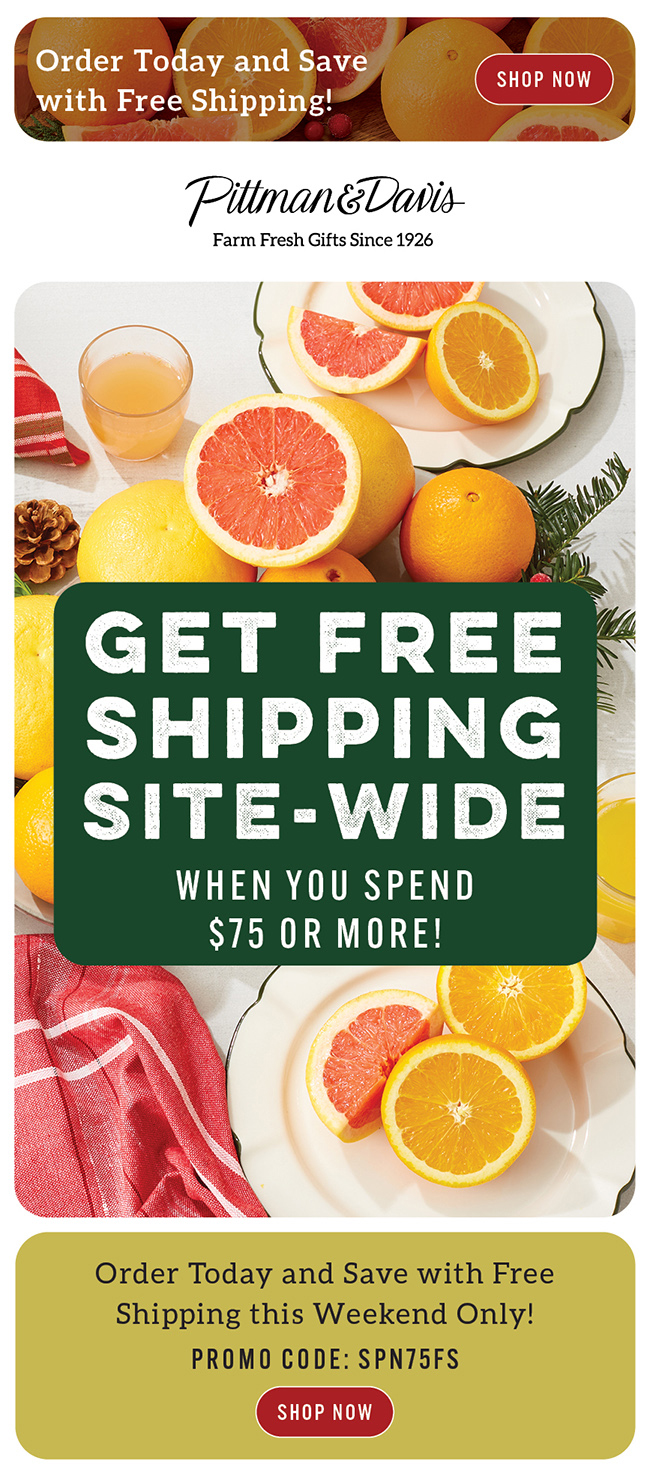 Free ship over $75