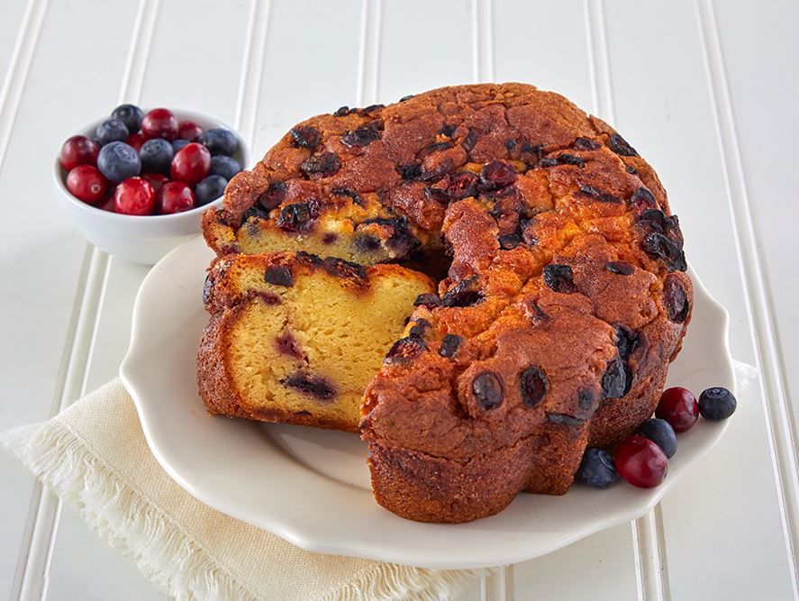 Blueberry & Cranberry Coffee Cake