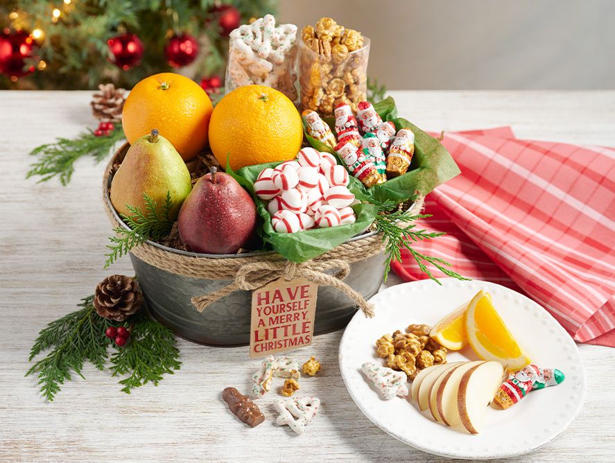Merry Little Christmas Gift Basket