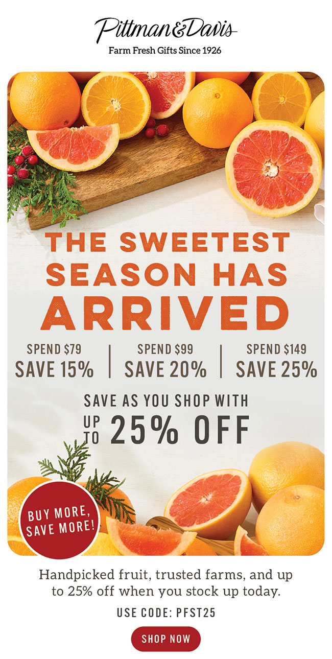 Save Up to 25%
