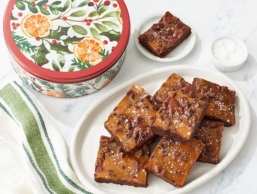 Sea Salt Caramel Brownies