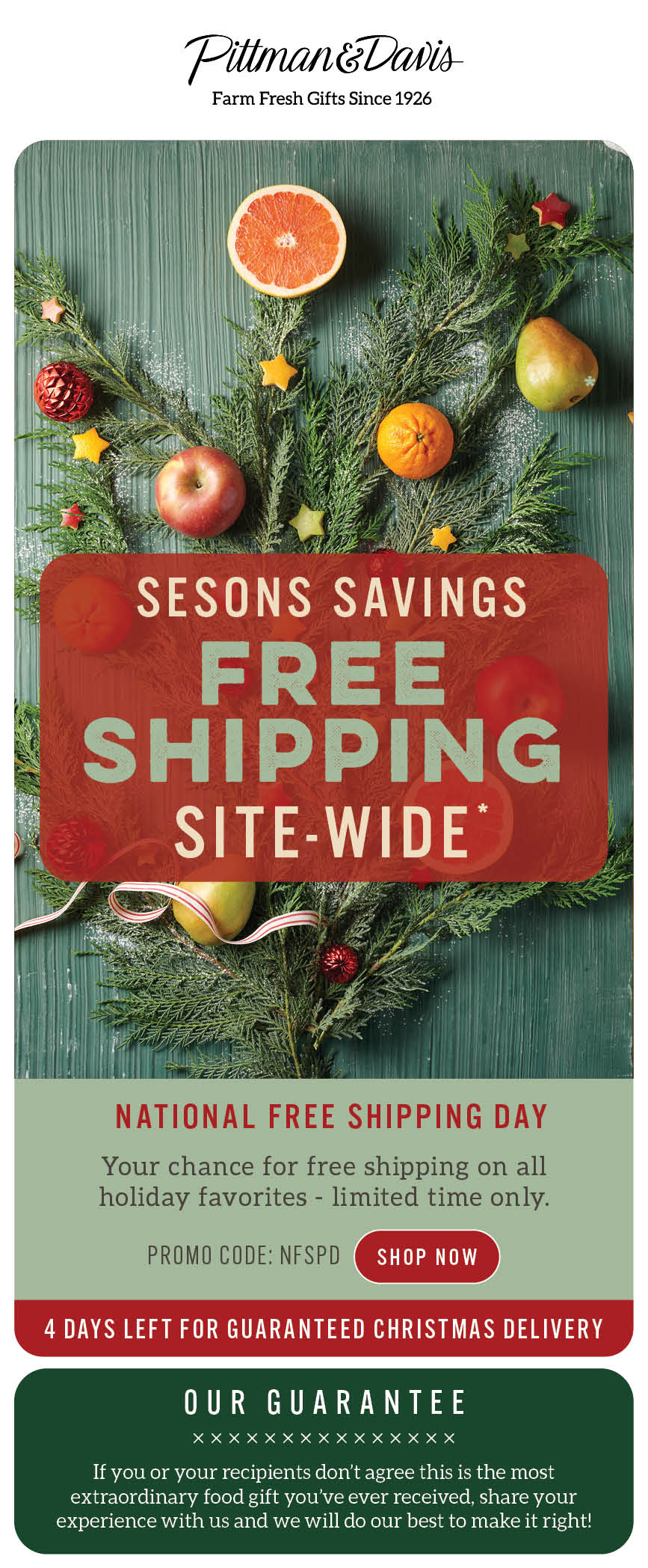 Free Shipping Site-Wide