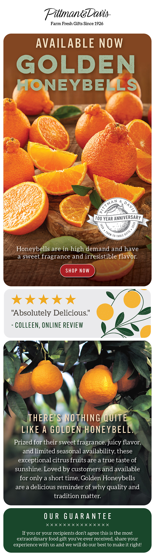 Golden Honeybells