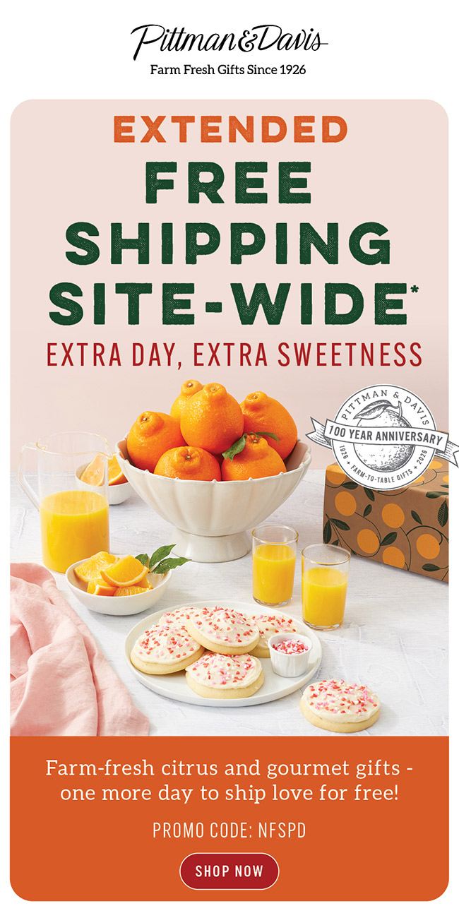 Free Shipping Site-Wide