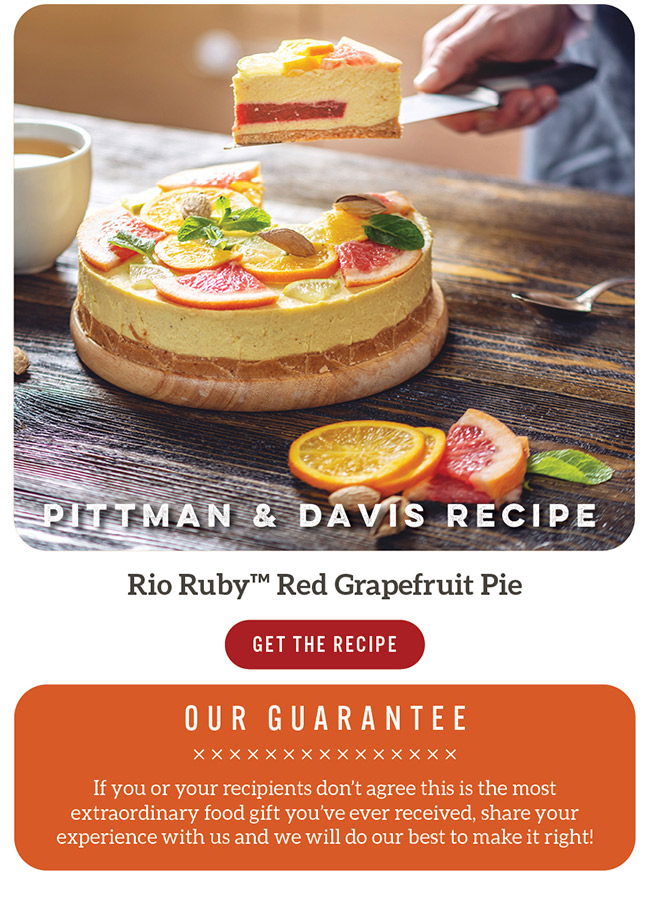 Rio Ruby Red Grapefruit Pie