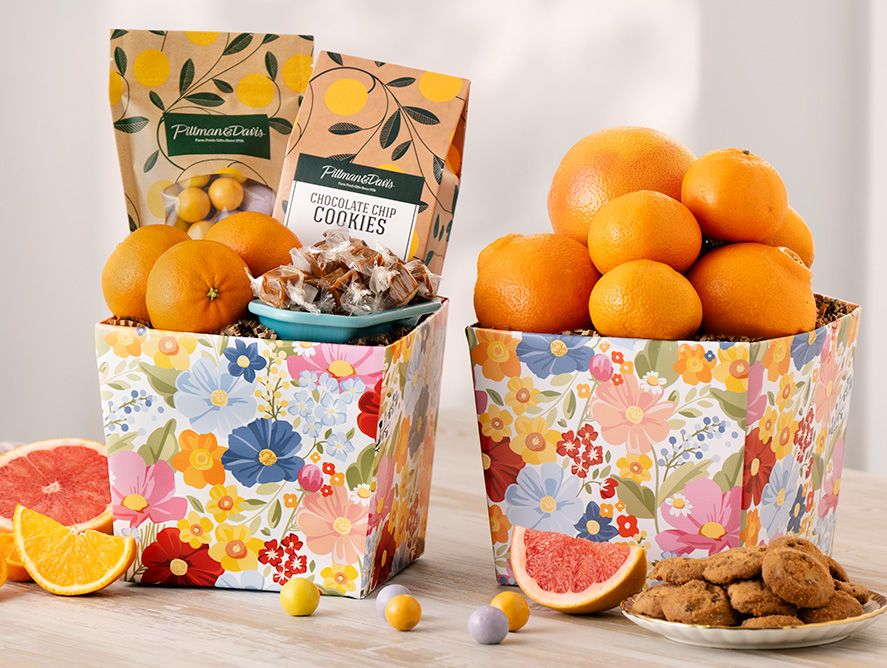 Springtime Floral Petite Gift Totes