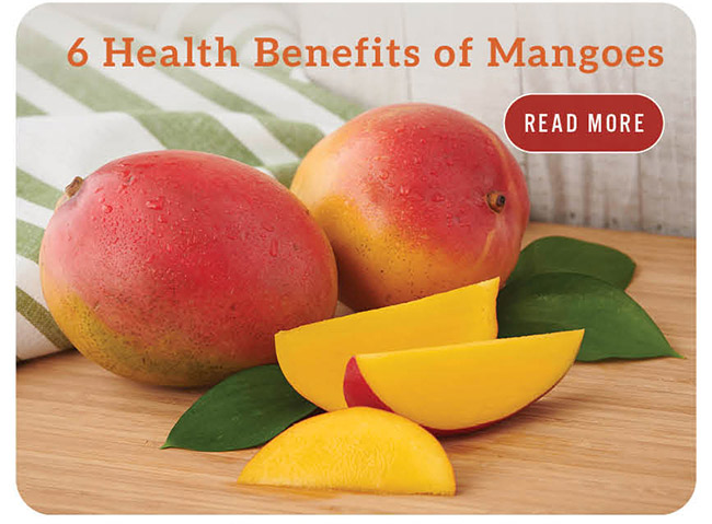 6 Health Benefits of Mangoes