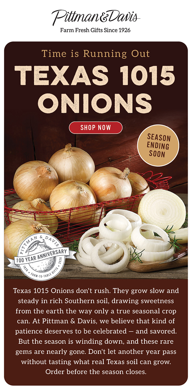 Texas 1015 Onions
