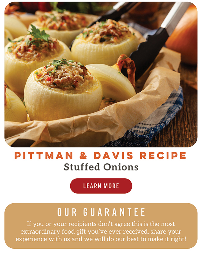 Pittman & Davis Stuffed Onions Recipe