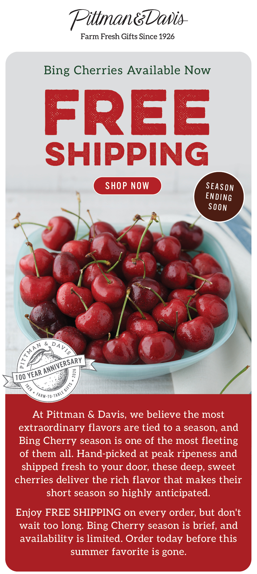 Bing Cherries