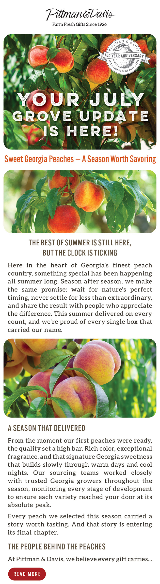 July GROVE UPDATE