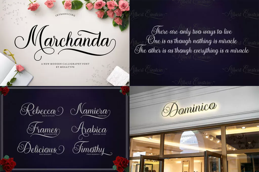 Fonts Included 