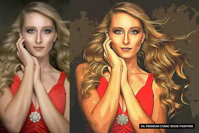 Comic Oil Paint