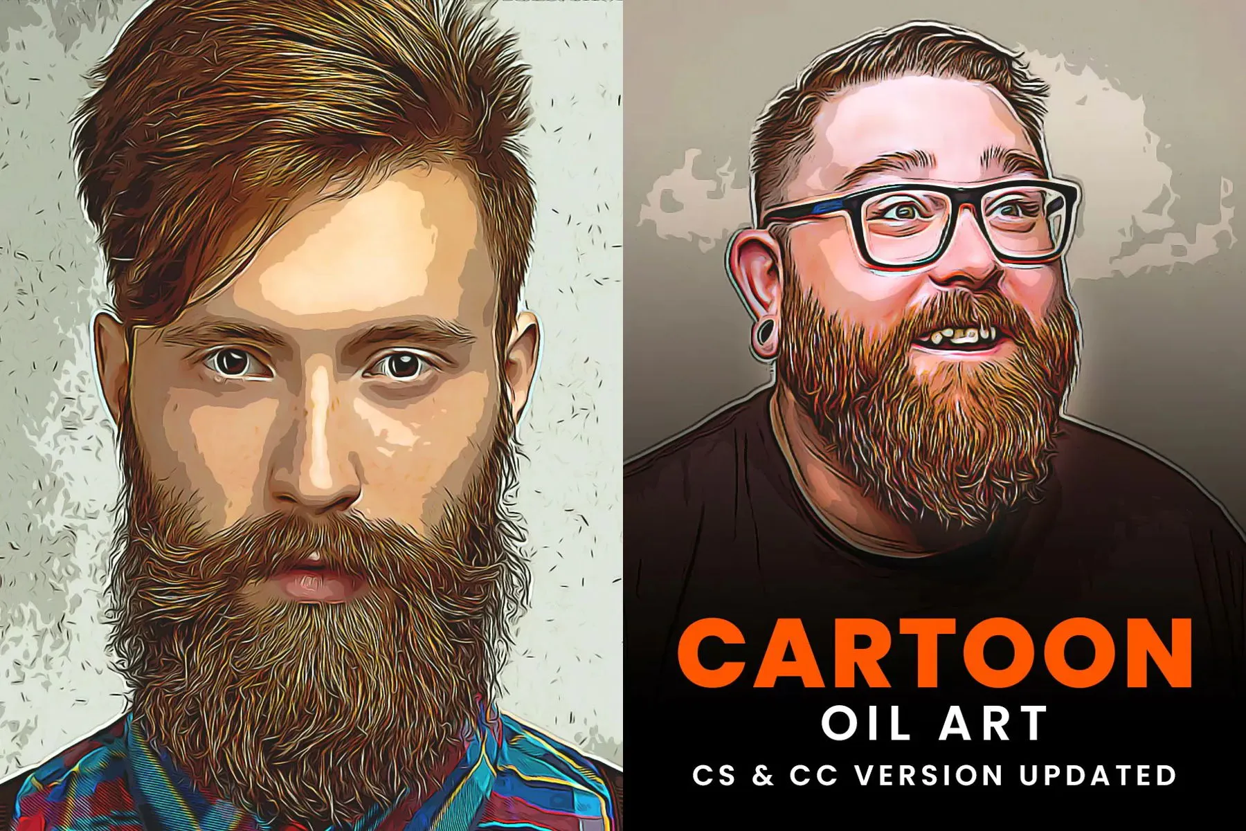 Cartoon Oil Art
