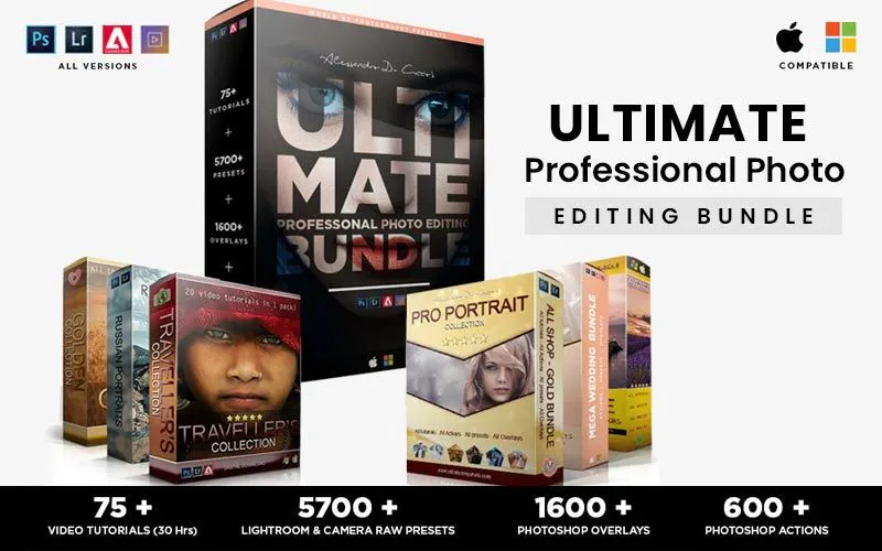 ULTIMATE Professional Photo Editing Bundle