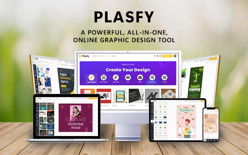 Plasfy – Easiest Graphic Designing Tool