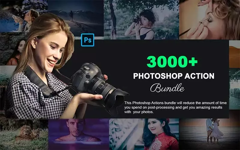 3000+ Exclusive Photoshop Actions