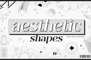 100 Y2K Shapes Images Bundle