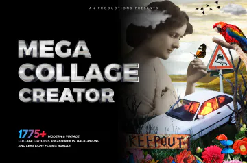 1775+ Mega Collage Creator Bundle