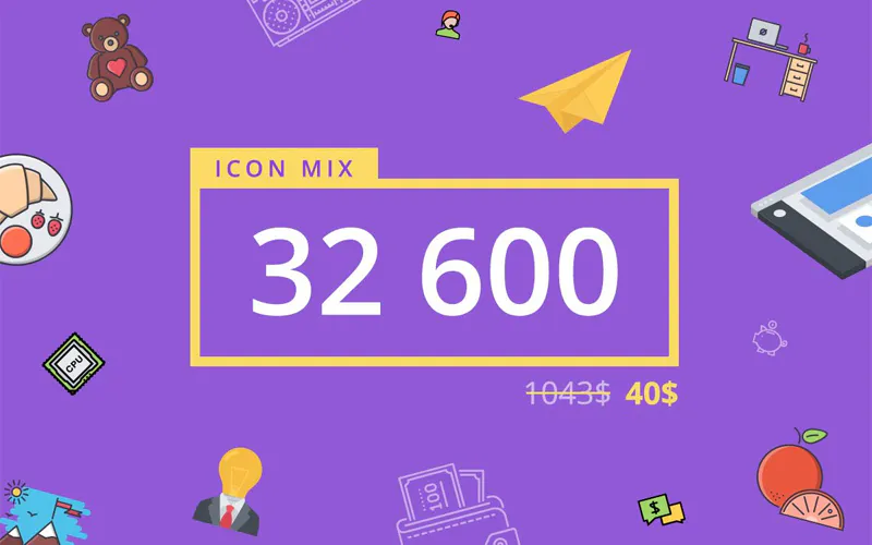 32000+ Icons Pack