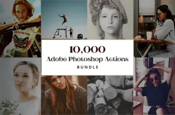 10,000 Adobe Photoshop Actions Bundle