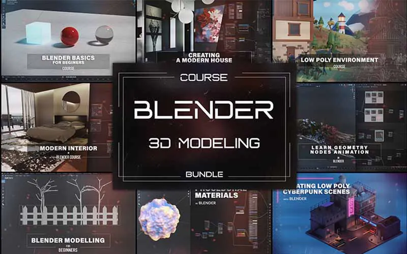 Eldamar Studio – Blender 3D Modelling Online Course
