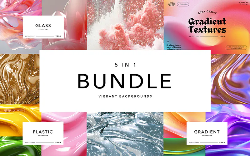 400+ Modern Backgrounds Bundle