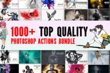 1830 Selective Photoshop Brushes Bundle