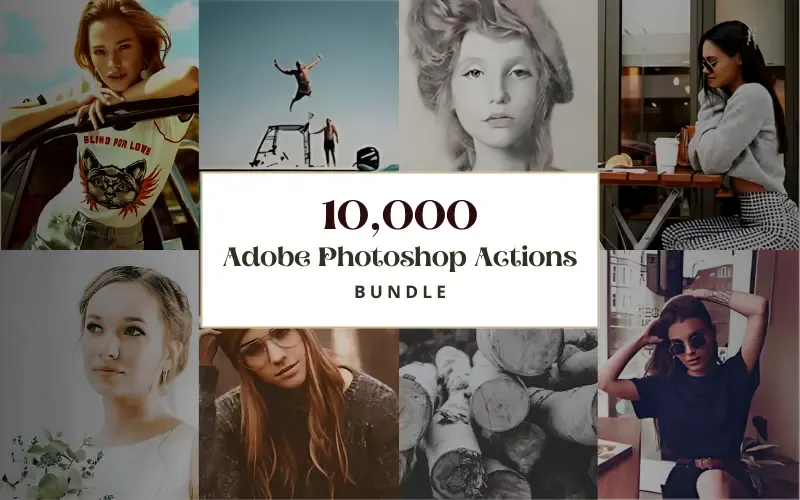 10,000 Adobe Photoshop Actions Bundle