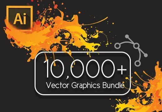 10,000+ Vector Graphics Bundle