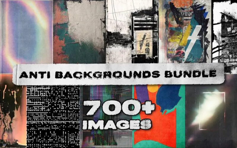 700+ Grunge Backgrounds Bundle