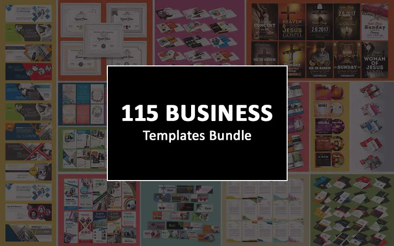 115 Business Templates Bundle