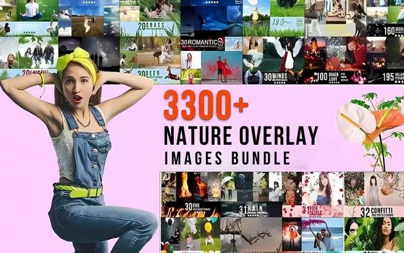 3300+ Nature Overlay Images Bundle