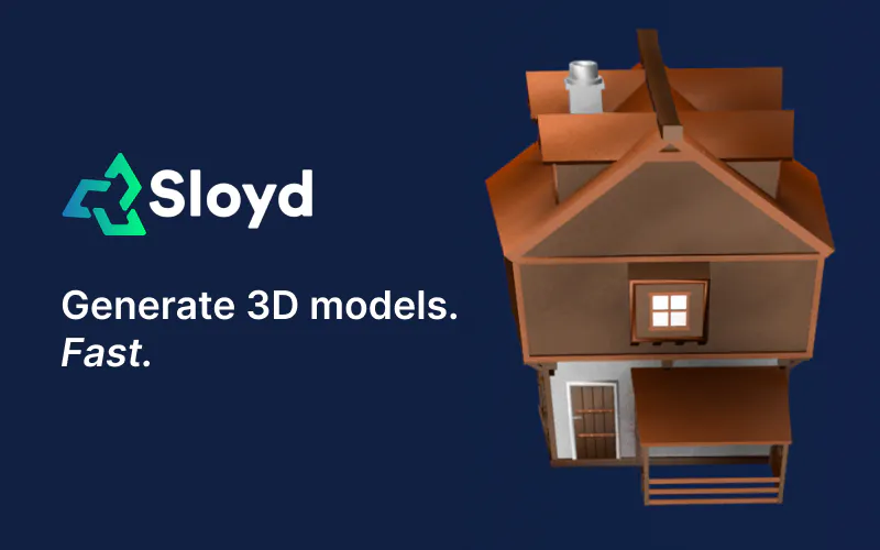 Sloyd AI 3D Model Generator & Editor