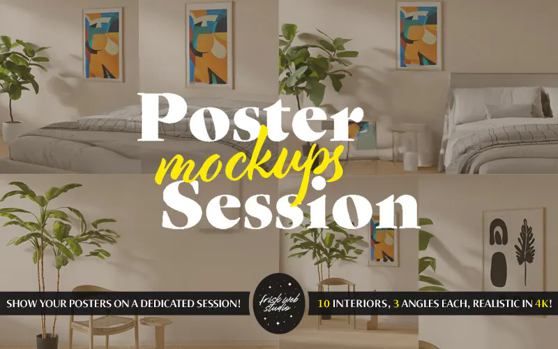 10 Poster Mockups