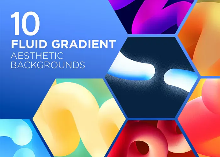 10 Aesthetic Liquid Backgrounds