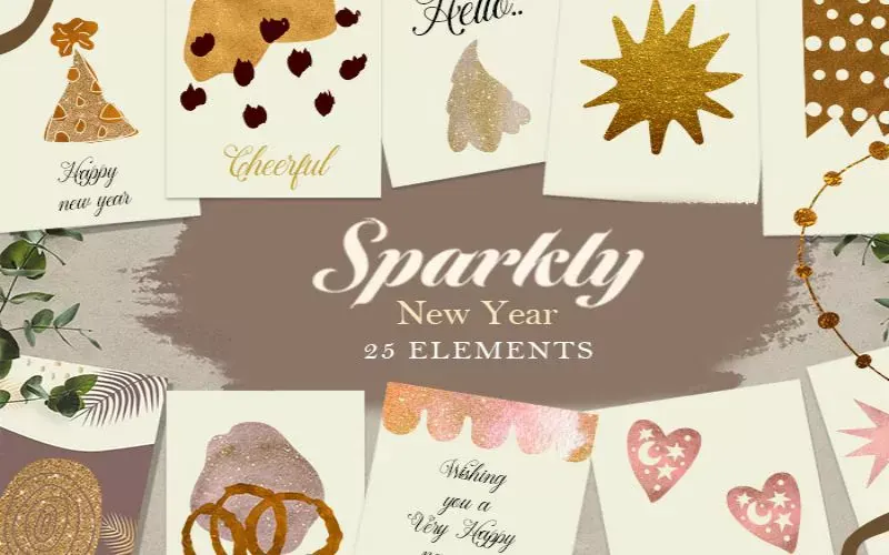 25 New Year Illustrations