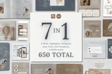 7-In-1 Social Media Templates For Coaches
