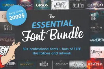 The Essential Fonts Bundle