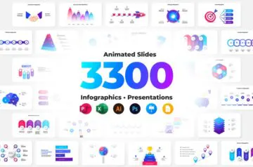 3300 Premium Powerpoint Infographic Templates