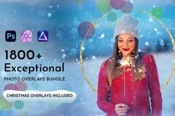 1800+ Exceptional Photo Overlays Bundle