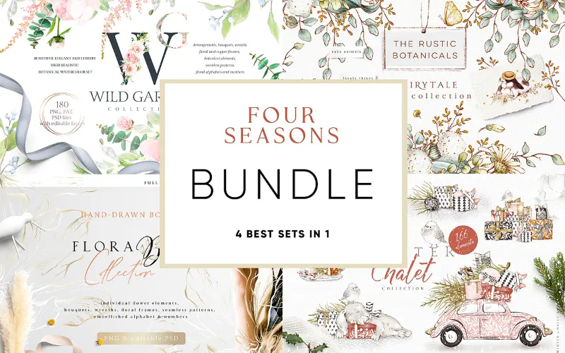 Four Seasons Graphics Bundle