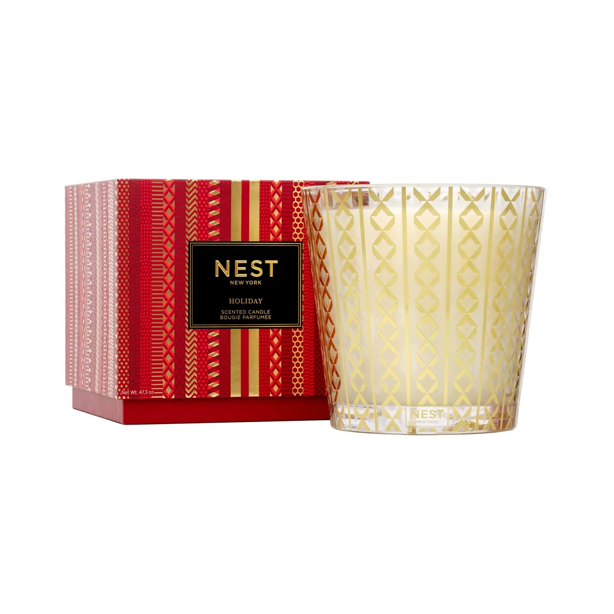 Image of Nest Holiday Luxury 4-Wick Candle 47.3oz