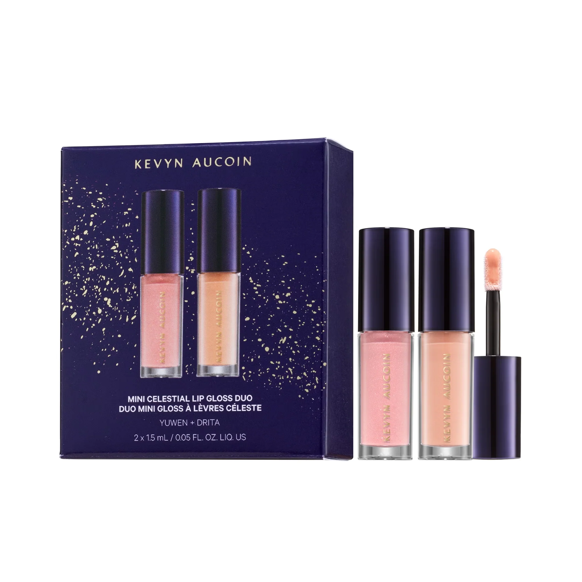 Image of Kevyn Aucoin Mini Celestial Lip Gloss Duo