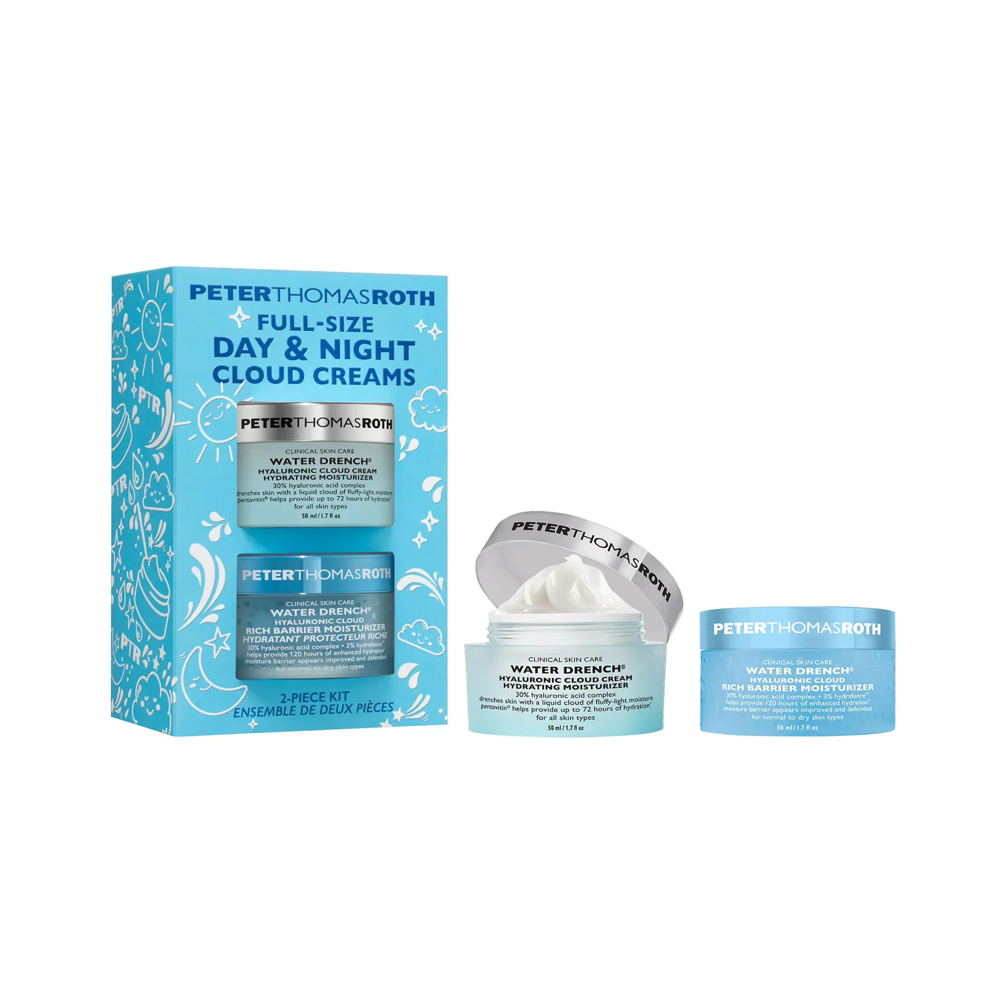 Image of Peter Thomas Roth Full-Size Day & Night Cloud Creams 